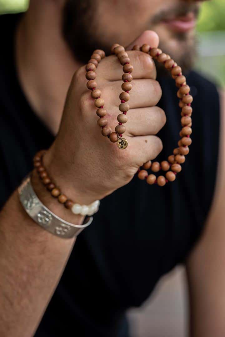 Sandalwood Mala Om - Image 3