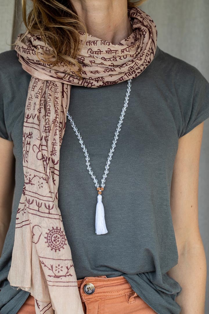 Gemstone Malas - Classic with Rudraksha - Image 3