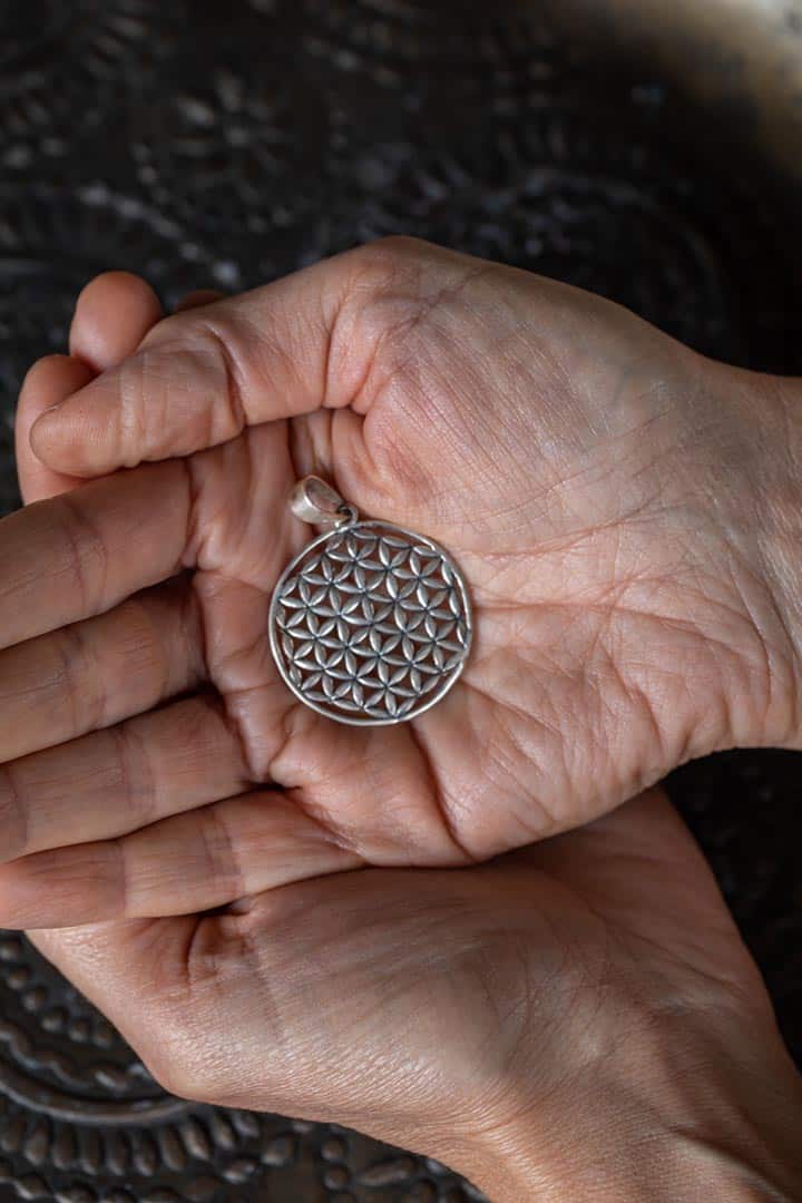 Flower of Life Sterling Silver Pendant