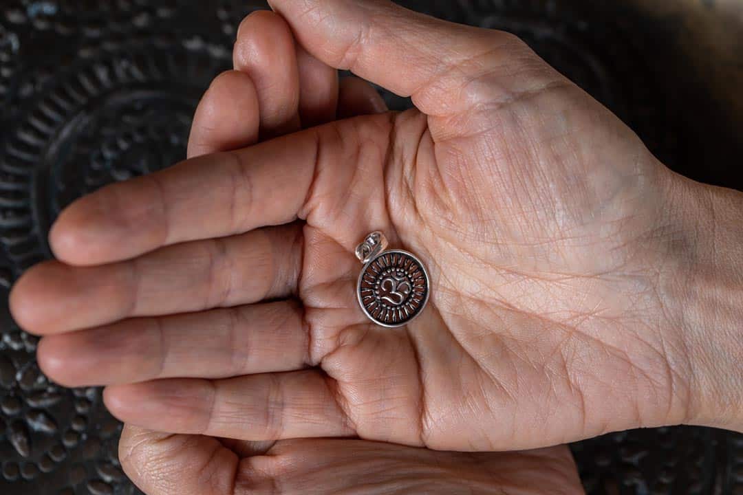 Crown Chakra Sterling Silver Pendant